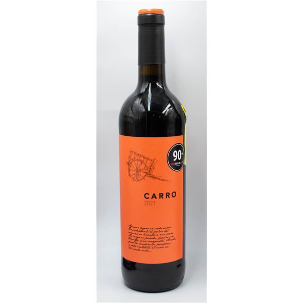 2021 BODEGAS BARAHONDA CARRO RED WINE 750 ML