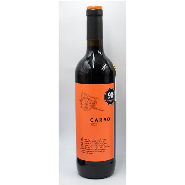 2021 BODEGAS BARAHONDA CARRO RED WINE 750 ML
