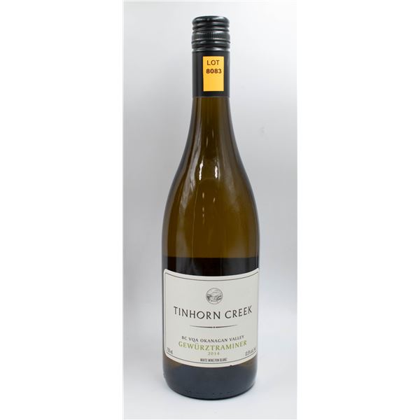 2014 TINHORN CREEK GEWURZTRAMINER WHITE WINE 750ML