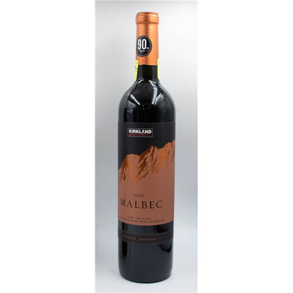 2021 KIRKLAND SIGNATURE MALBEC FROM MENDOZA,