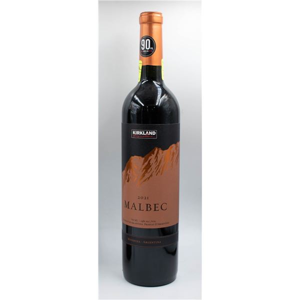 2021 KIRKLAND SIGNATURE MALBEC FROM MENDOZA,