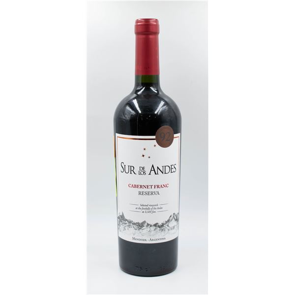 2017 SUR DE LOS ANDES RESERVA CABERNET FRANC