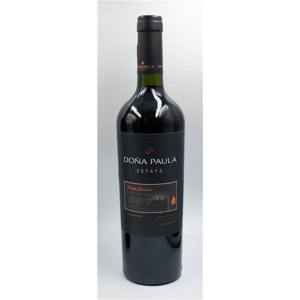 2012 DOÑA PAULA ESTATE BLACK EDITION 750 ML