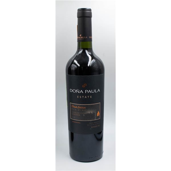 2012 DOÑA PAULA ESTATE BLACK EDITION 750 ML