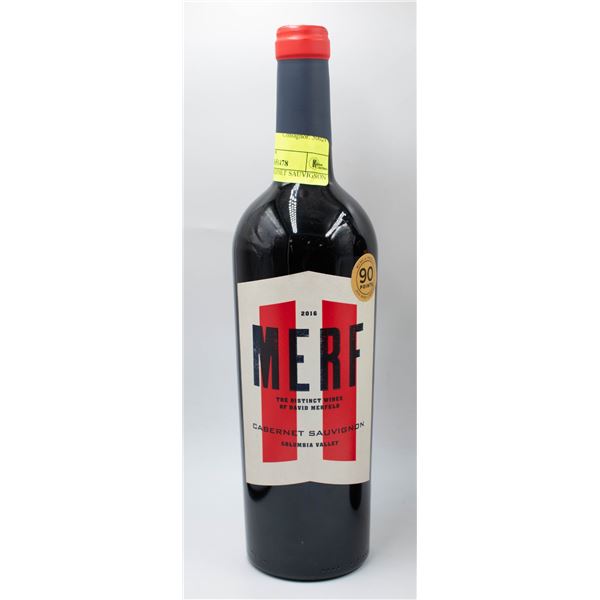 2016 MERF CABERNET SAUVIGNON WINE 750 ML