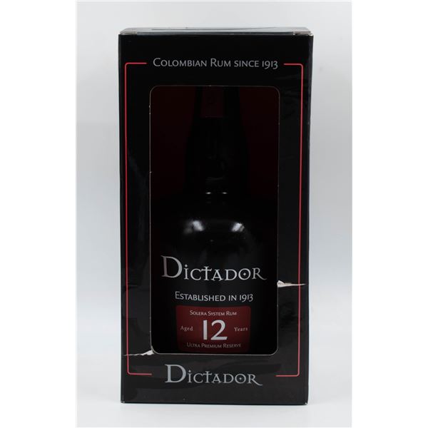 DICTADOR 12YR AGED ULTRA PREMIUM RESERVE COLOMBIAN