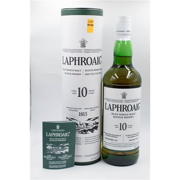 LAPHROAIG ISLAY SINGLE MALT SCOTCH WHISKY 10YR