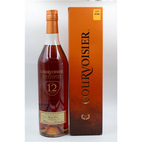 COURVOISIER 12 YEAR AGED COGNAC 750ML 40%