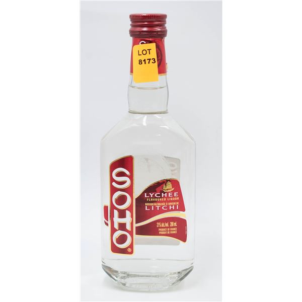 SOHO LYCHEE FLAVORED LIQUOR 200ML 21%