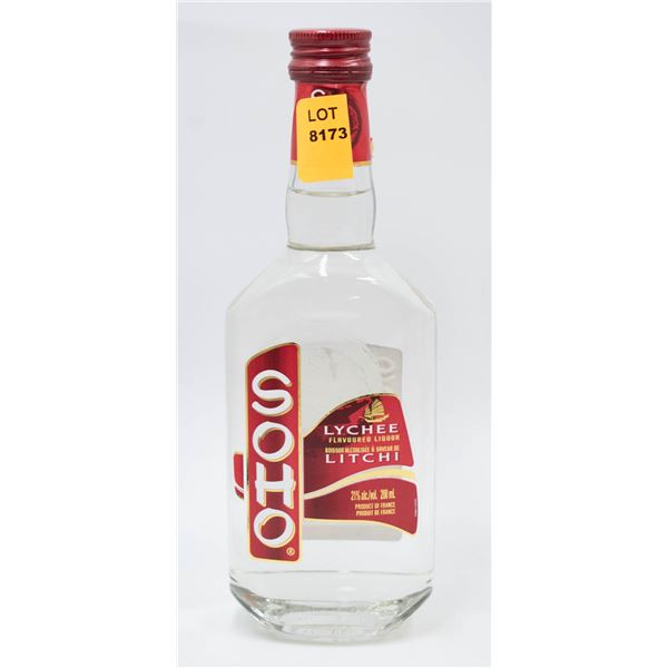 SOHO LYCHEE FLAVORED LIQUOR 200ML 21%