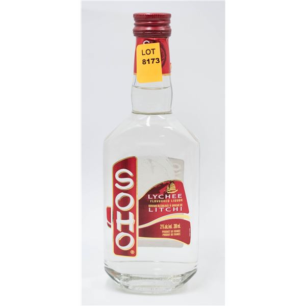SOHO LYCHEE FLAVORED LIQUOR 200ML 21%