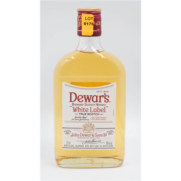 DEWAR'S BLENDED SCOTCH WHISKY WHITE LABEL 375ML