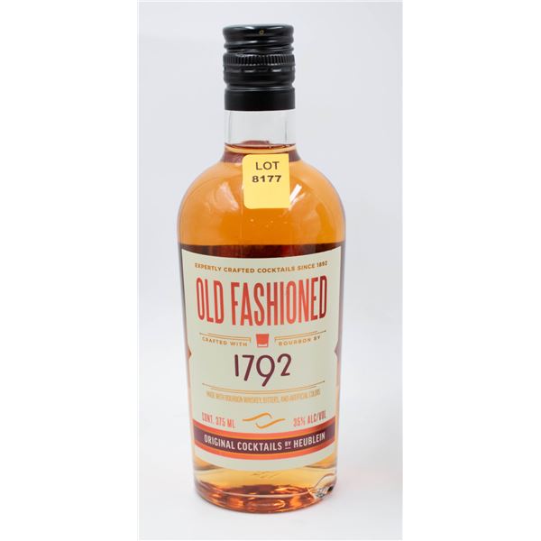 OLD FASHIONED 1792 CRAFTED COCKTAIL MADE WITH