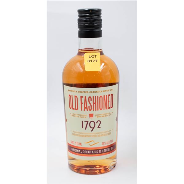 OLD FASHIONED 1792 CRAFTED COCKTAIL MADE WITH