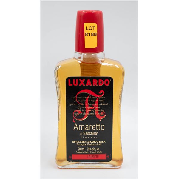 LUXARDO AMARETTO DI SASCHIRA LIQUEUR 200ML 24%