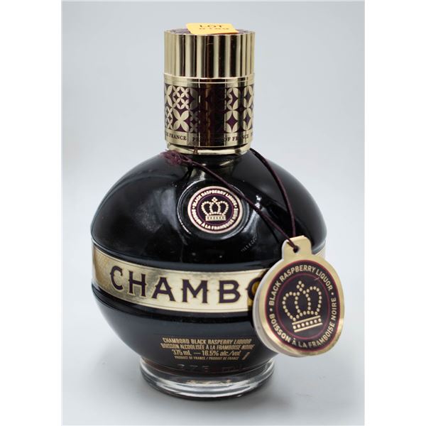 CHAMBORD BLACK RASPBERRY LIQUOR 375ML 16.5%