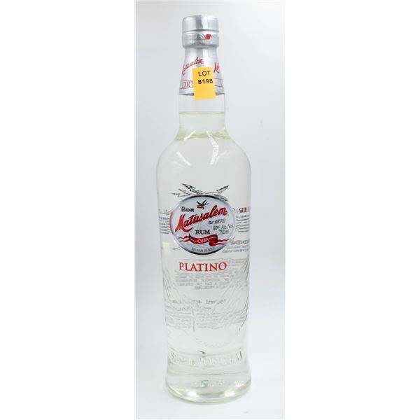 RON MATUSALEM RUM PLATINO 750ML 40%