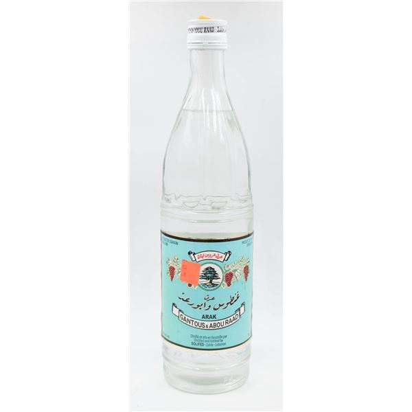 ARAK GANTOUS % ABOU RAAD 750ML 50%