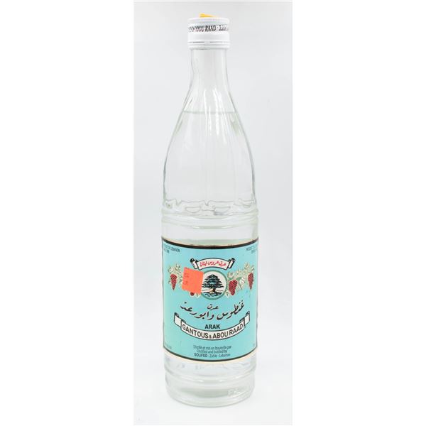 ARAK GANTOUS % ABOU RAAD 750ML 50%