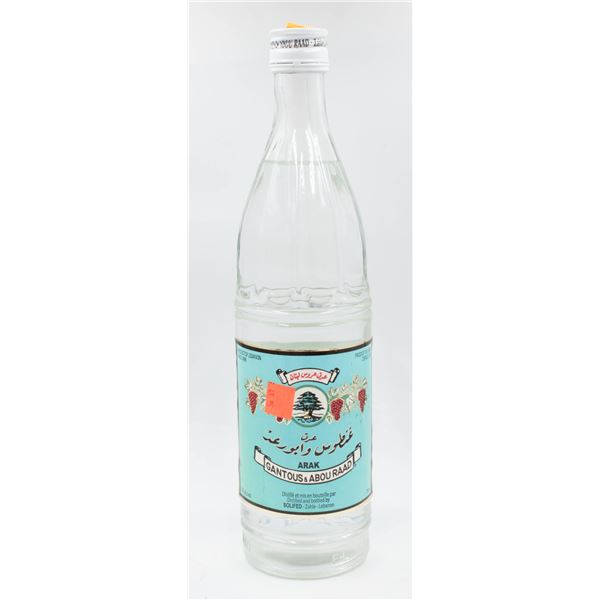 ARAK GANTOUS % ABOU RAAD 750ML 50%