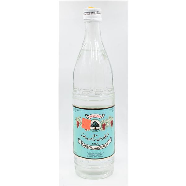 ARAK GANTOUS % ABOU RAAD 750ML 50%