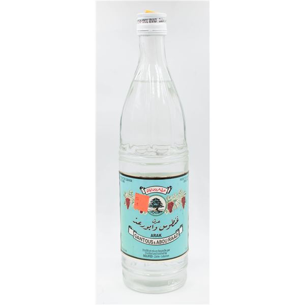 ARAK GANTOUS % ABOU RAAD 750ML 50%