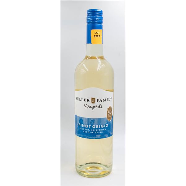 PELLER FAMILY VINEYARDS PINOT GRIGIO 750ML 12%