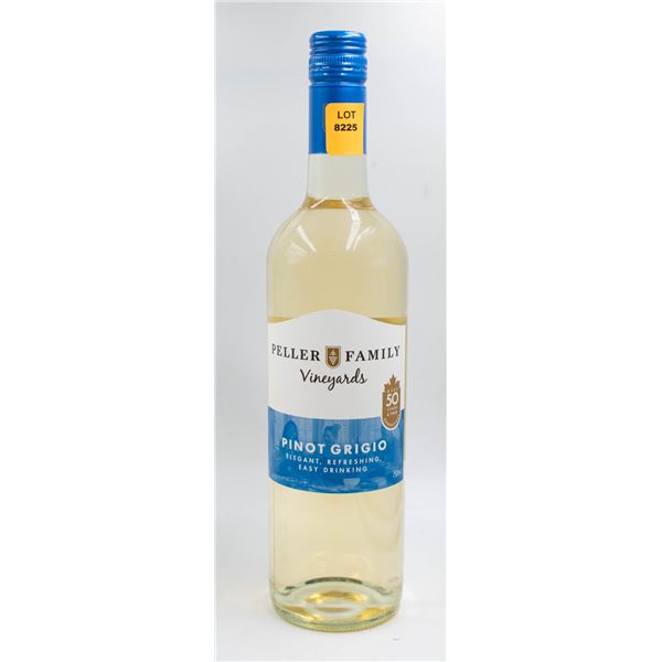 PELLER FAMILY VINEYARDS PINOT GRIGIO 750ML 12%