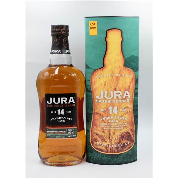THE ISLE OF JURA SINGLE MALT SCOTCH WHISKY AGED 14