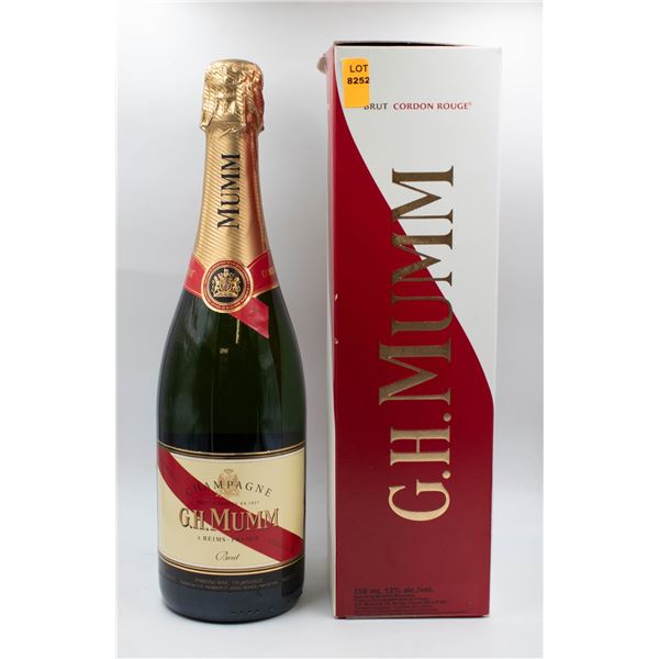 G.H. MUMM BRUT CORDON ROUGE 750ML 12% SPARKLING