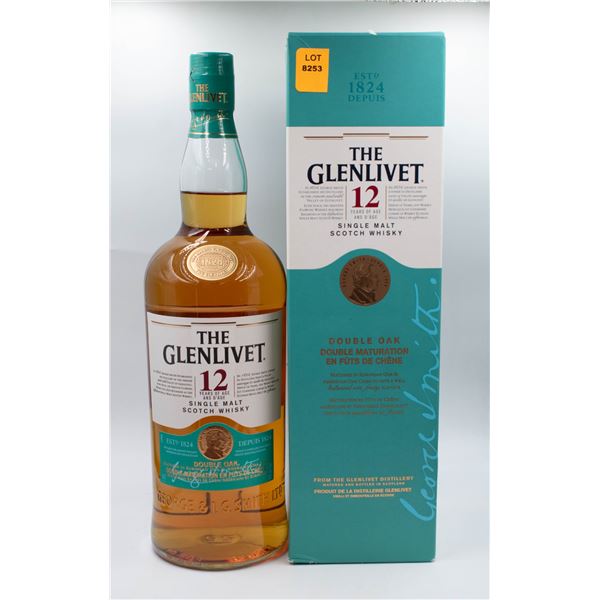 THE GLENLIVET SINGLE MALT SCOTCH WHISKY AGED 12 YR