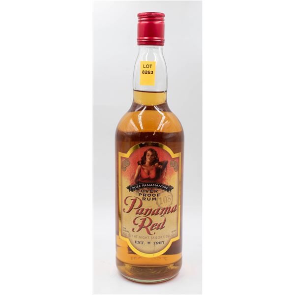 PANAMA RED PURE PANAMANIAN OVER PROOF RUM 750ML