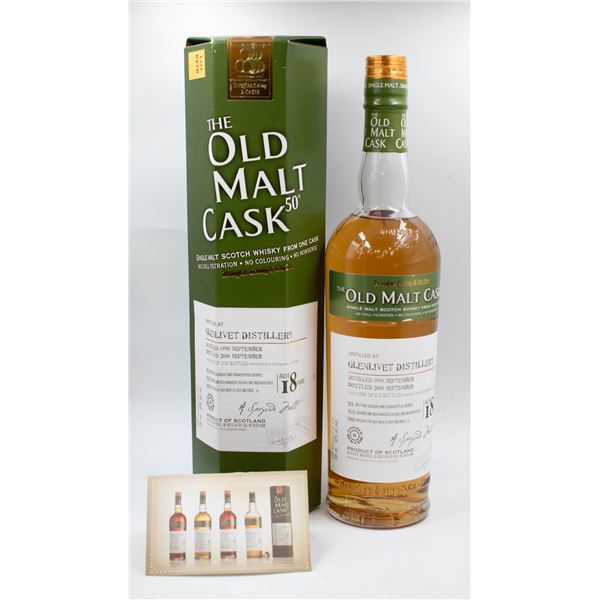 THE OLD MALT 50° SINGLE MALT SCOTCH WHISKY 700ML