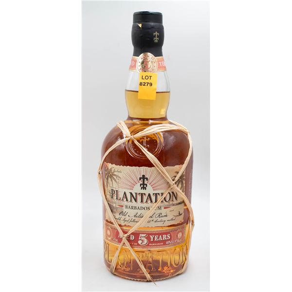 PLANTATION BARBADOS RUM AGED 5 YEARS 750ML 40%