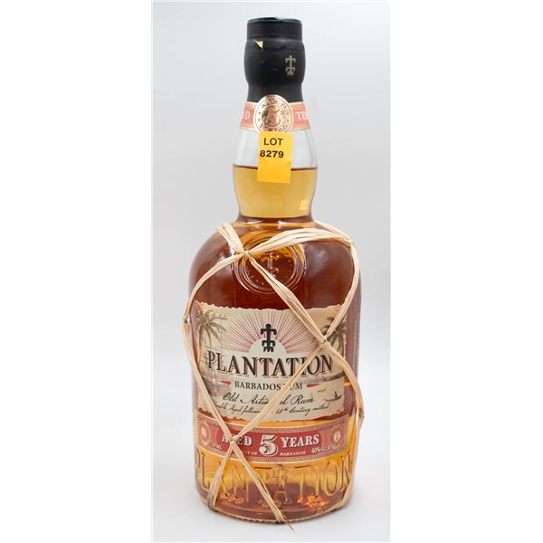 PLANTATION BARBADOS RUM AGED 5 YEARS 750ML 40%
