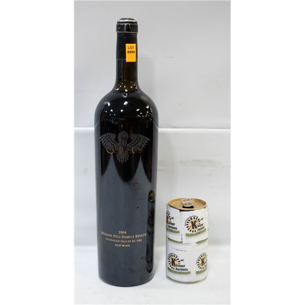 2008 OCULUS MISSION HILL FAMILY ESTATE RED WINE