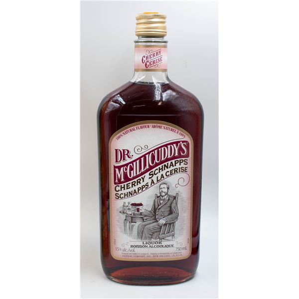 DR MCGILLICUDDY'S CHERRY SCHNAPPS 750ML 15%