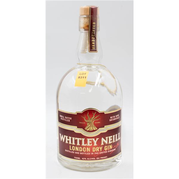 WHITLEY NEILL LONDON DRY GIN 750ML 42%