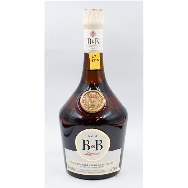 DOM B&B LIQUEUR FRENCH SPICED LIQUEUR & FINE
