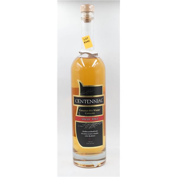 CENTENNIAL CANADIAN RYE WHISKY SPICED 750ML 35%