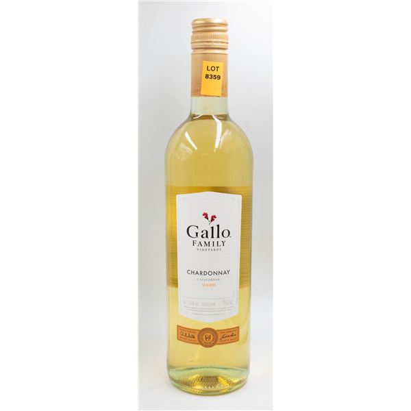 2020 GALLO FAMILY CHARDONNAY 750ML 12.5%