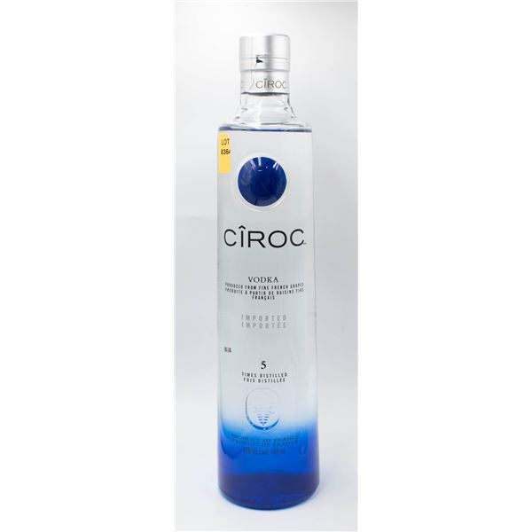 CIROC VODKA DISTILLED 5 TIMES 750ML 40%