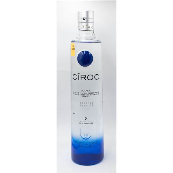 CIROC VODKA DISTILLED 5 TIMES 750ML 40%