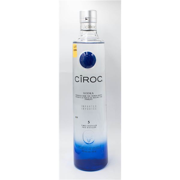 CIROC VODKA DISTILLED 5 TIMES 750ML 40%
