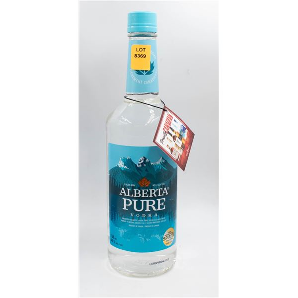 ALBERTA PURE VODKA 750ML 40%