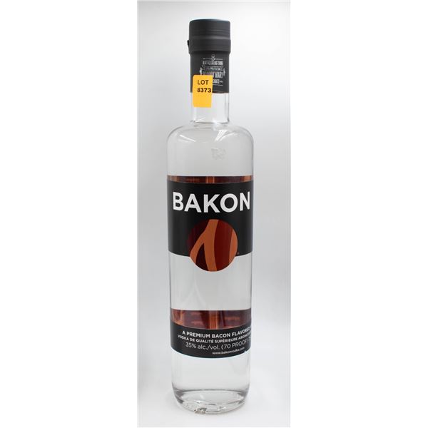 BAKON PREMIUM BACON FLAVORED VODKA 750ML 35%