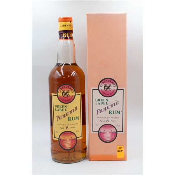 GREEN LABEL PANAMA RUM AGED 8 YEARS 700ML 46%