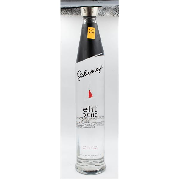 STOLICHNAYA ELIT ULTRA LUXURY RUSSIAN VODKA 750ML