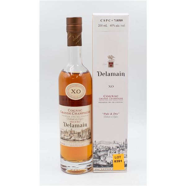 DELAMAIN X.O COGNAC GRANDE CHAMPAGNE PALE & DRY