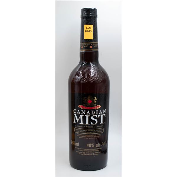CANADIAN MIST CANADIAN WHISKY 750ML 40%